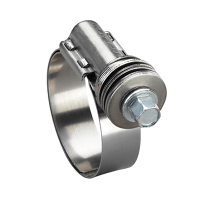 FLEX-GEAR 43 系列產(chǎn)品優(yōu)勢(shì)：Flex-Gear 43 系列卡箍采用蝶形彈簧的設(shè)計(jì)，能夠消除“冷流”泄漏，并可根據(jù)軟管和接頭進(jìn)行調(diào)整以保持連接部位的壓力恒定，以免泄露  應(yīng)用領(lǐng)域：對(duì)于溫度波動(dòng)和熱補(bǔ)償?shù)膽?yīng)用環(huán)境都是理想的選擇  產(chǎn)      地：美國  品      牌：Ideal